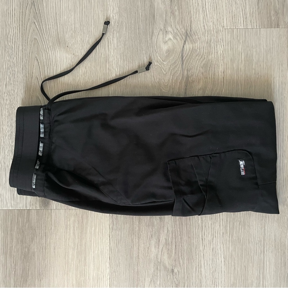 Grey's Anatomy Black Professional Scrub Pants Size XS